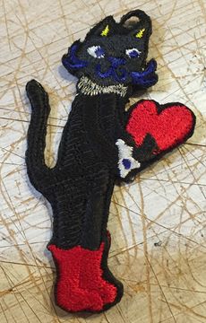 長靴をはいた猫の別注キーホルダー